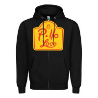 Black el pollo loco Zipper Hoodie - linhVisuals