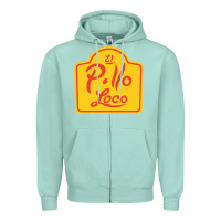 Seafoam el pollo loco Zipper Hoodie - linhVisuals