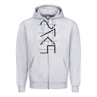 Heather Grey vintage analog synthesizer techno waveform   synth nerd raglan basebal Zipper Hoodie - linhVisuals