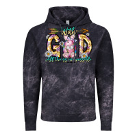 Cloud Black With God All Things Are Possible Easter Day Vintage Hoodie - CowhideDigitalArt