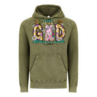 Vintage Olive With God All Things Are Possible Easter Day Vintage Hoodie - CowhideDigitalArt