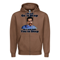 Chestnut happy gilmore Zipper Hoodie - linhVisuals
