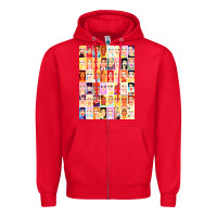 Red drag royalty   rupauls drag race Zipper Hoodie - linhVisuals