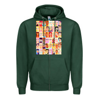 Sports Green drag royalty   rupauls drag race Zipper Hoodie - linhVisuals