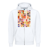 White drag royalty   rupauls drag race Zipper Hoodie - linhVisuals