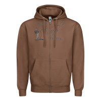 Chestnut george lassos the moon   its a wonderful life Zipper Hoodie - linhVisuals