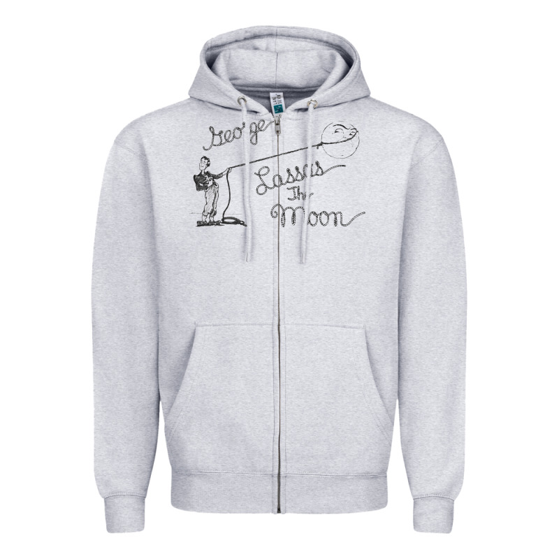 George Lassos The Moon   Its A Wonderful Life Zipper Hoodie by linhVisuals | Teevron