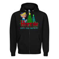 Black hermie the elf dentistry    rudolph the red nosed reindeer Zipper Hoodie - linhVisuals