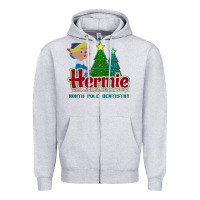 Hermie The Elf Dentistry    Rudolph The Red Nosed Reindeer Zipper Hoodie | Teevron