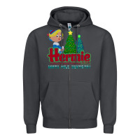 Smoke hermie the elf dentistry    rudolph the red nosed reindeer Zipper Hoodie - linhVisuals