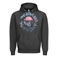 Charcoal Heather the growlers Zipper Hoodie - linhVisuals