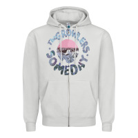 Dove Grey the growlers Zipper Hoodie - linhVisuals