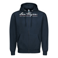 Navy ben golf hogan Zipper Hoodie - linhVisuals