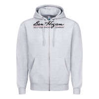 Heather Grey ben golf hogan Zipper Hoodie - linhVisuals