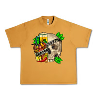 Peanut Butter skull crawfish season Urban Heavy Tee - FaDigitalArtStudio