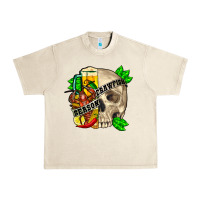Sandshell skull crawfish season Urban Heavy Tee - FaDigitalArtStudio