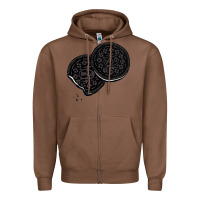 Chestnut oreo lover Zipper Hoodie - linhVisuals