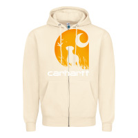 Sandshell carhartt vintage Zipper Hoodie - linhVisuals