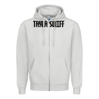 Dove Grey tayla las culturistas Zipper Hoodie - linhVisuals
