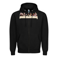 Black the last supper of the real housewives Zipper Hoodie - linhVisuals