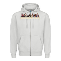 Dove Grey the last supper of the real housewives Zipper Hoodie - linhVisuals