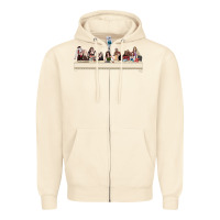 Sandshell the last supper of the real housewives Zipper Hoodie - linhVisuals