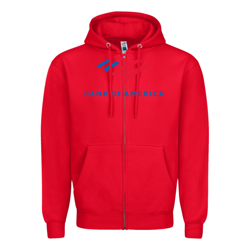 Bank Of America Zipper Hoodie by linhVisuals | Teevron