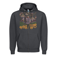 Smoke tyler the creator flower boy Zipper Hoodie - linhVisuals