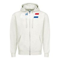 Oatmeal Heather distressed army green gi joe Zipper Hoodie - linhVisuals