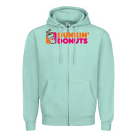 Seafoam donuts Zipper Hoodie - linhVisuals