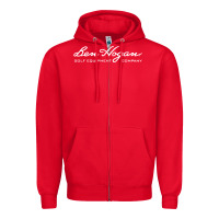 Red ben hogan Zipper Hoodie - linhVisuals
