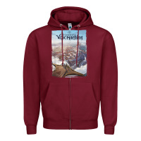 Burgundy the legend of vox machina poster art Zipper Hoodie - linhVisuals