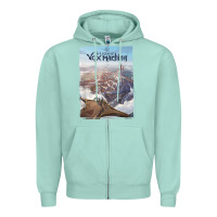 Seafoam the legend of vox machina poster art Zipper Hoodie - linhVisuals