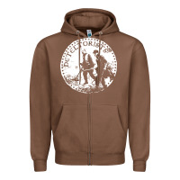 Chestnut detectorists Zipper Hoodie - linhVisuals