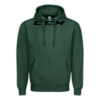 Sports Green c c m hockey Zipper Hoodie - linhVisuals