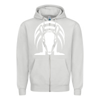 Dove Grey armadillo isolated Zipper Hoodie - linhVisuals