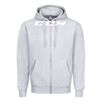 Heather Grey c c m hockey Zipper Hoodie - linhVisuals