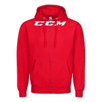Red c c m hockey Zipper Hoodie - linhVisuals
