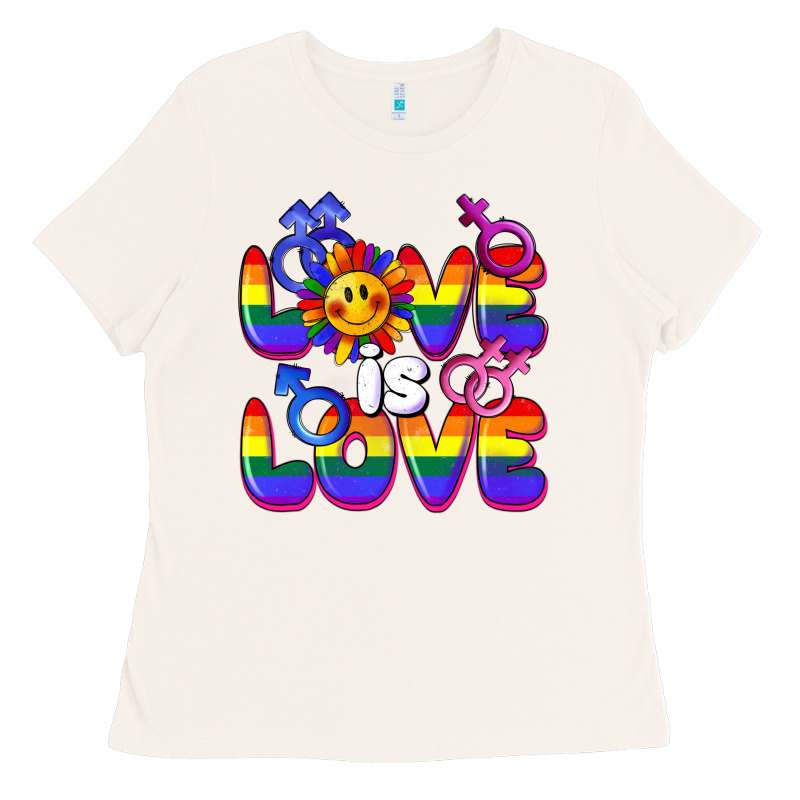 Love Is Love Ladies Tee by FaDigitalArtStudio | Teevron