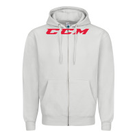 Dove Grey c c m hockey Zipper Hoodie - linhVisuals