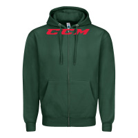 Sports Green c c m hockey Zipper Hoodie - linhVisuals
