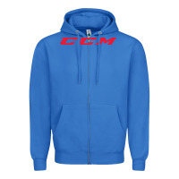 True Royal c c m hockey Zipper Hoodie - linhVisuals