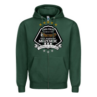 Sports Green suitable-tp-mazembe-worn Zipper Hoodie - linhVisuals