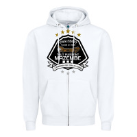 White suitable-tp-mazembe-worn Zipper Hoodie - linhVisuals