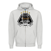 Dove Grey suitable-tp-mazembe-worn Zipper Hoodie - linhVisuals