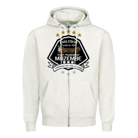 Oatmeal Heather suitable-tp-mazembe-worn Zipper Hoodie - linhVisuals