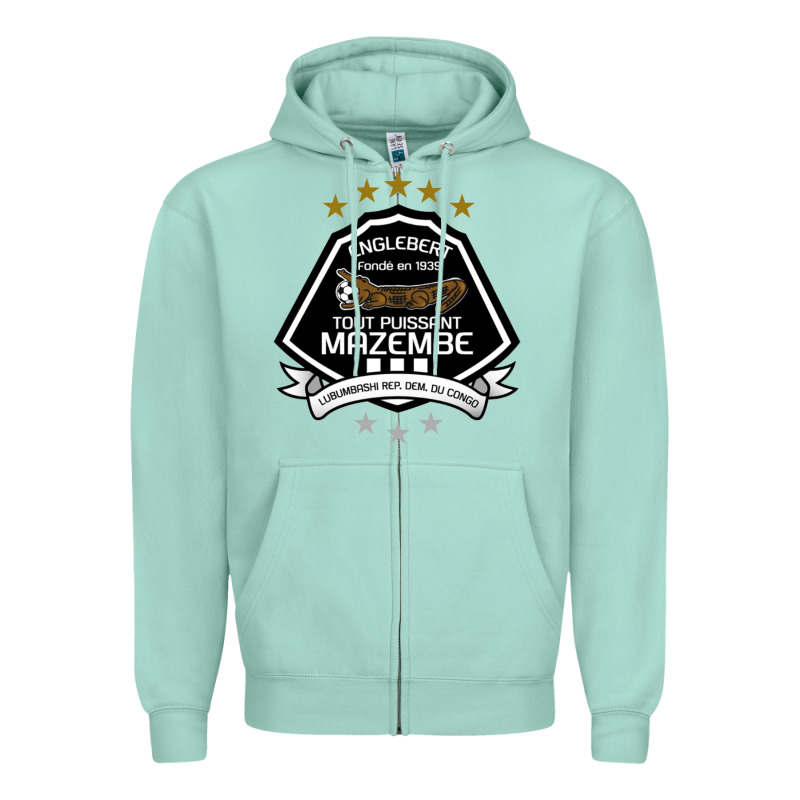 Suitable-tp-mazembe-worn Zipper Hoodie by linhVisuals | Teevron