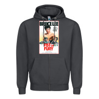 Smoke fist of fury by bruce Zipper Hoodie - linhVisuals