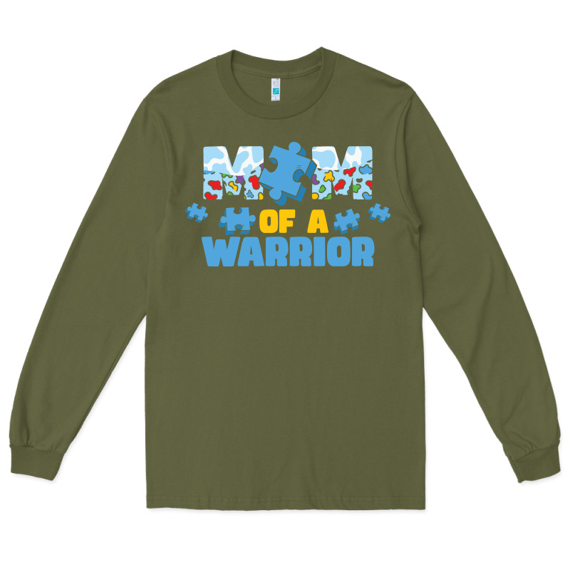Lil Autism Mom Long Sleeve Tee by CowhideDigitalArt | Teevron