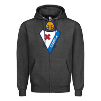 Charcoal Heather suitable-sd-eibar-worn Zipper Hoodie - linhVisuals